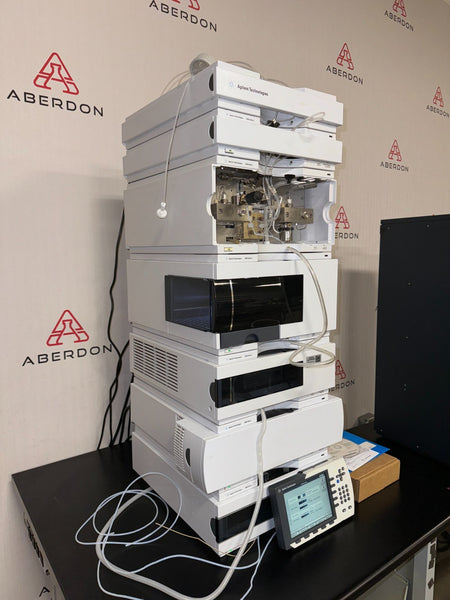 Agilent 1260 INFINITY HPLC System Pump Autosampler Detector Column Oven  #17314