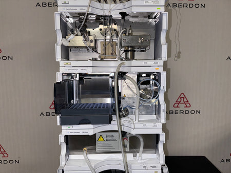 Agilent 1260 INFINITY HPLC System Pump Autosampler Detector Column Oven  #17314