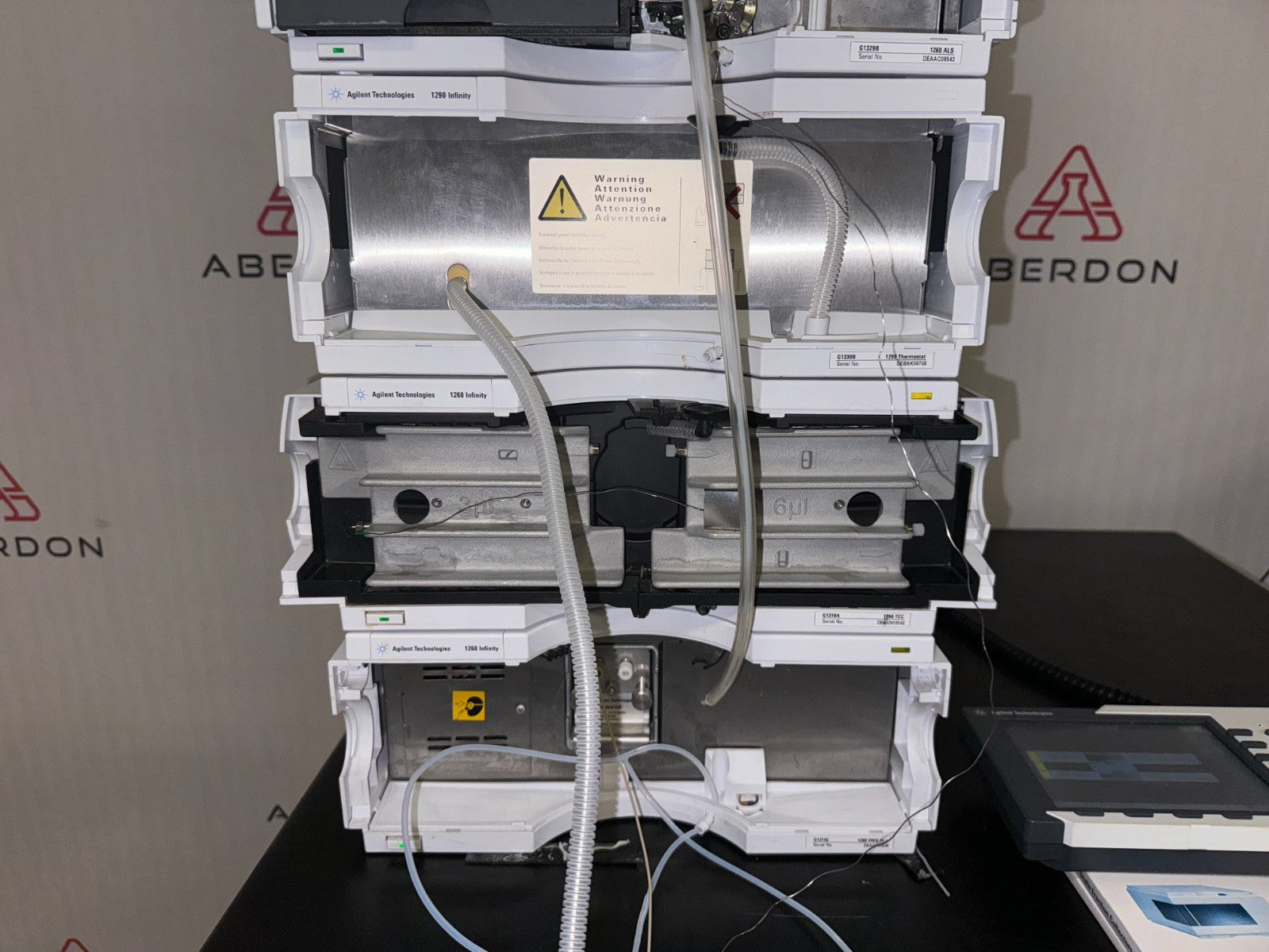Agilent 1260 INFINITY HPLC System Pump Autosampler Detector Column Oven  #17314