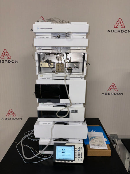 Agilent 1260 INFINITY HPLC System Pump Autosampler Detector Column Oven  #17314