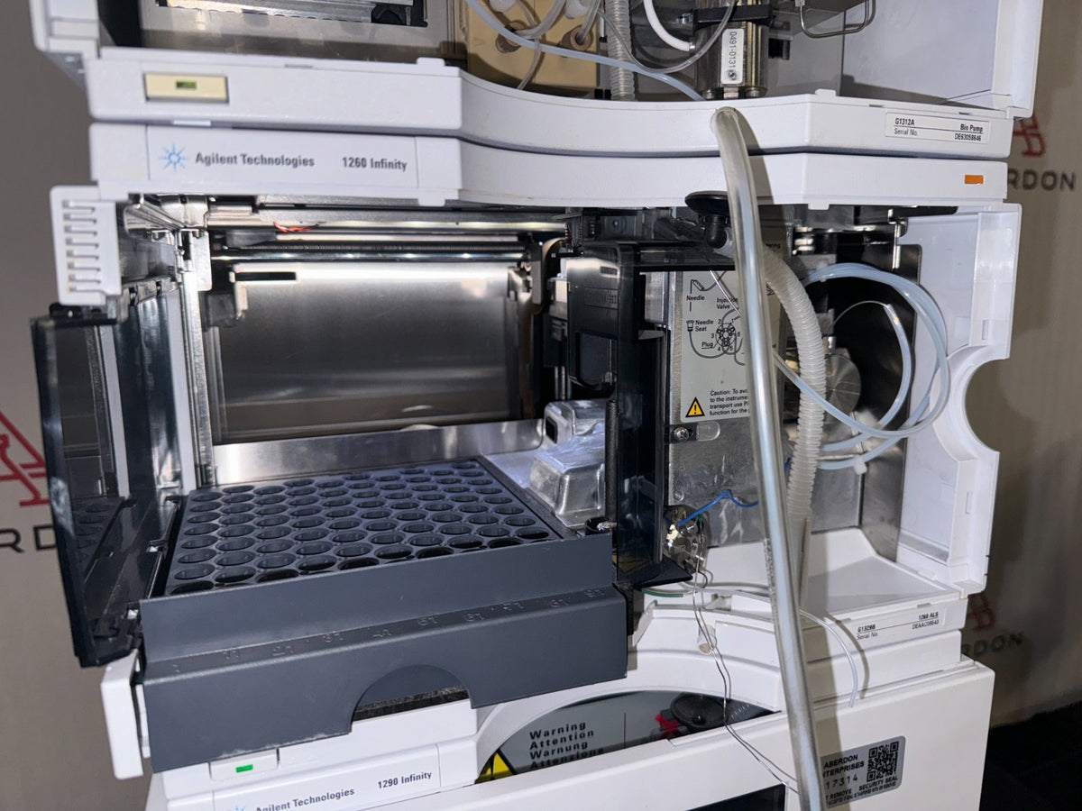Agilent 1260 INFINITY HPLC System Pump Autosampler Detector Column Oven  #17314